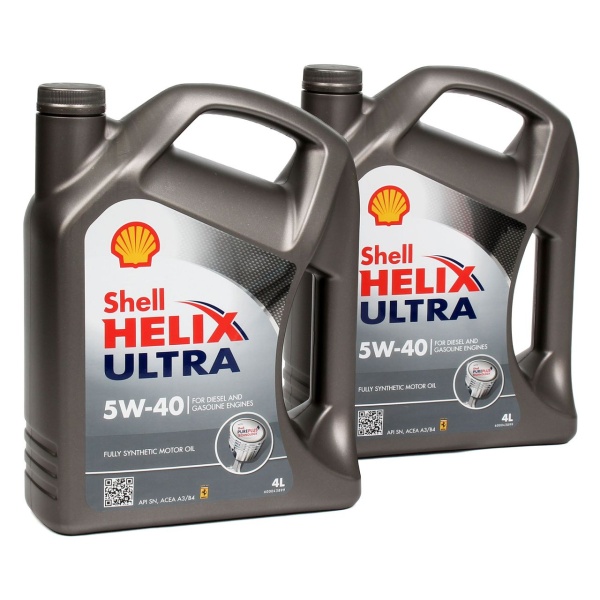 Set 2 Buc Ulei Motor Shell Helix Ultra 5W-40 4L